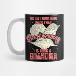 Beachcombing Grandma Grandmother Gift Mug